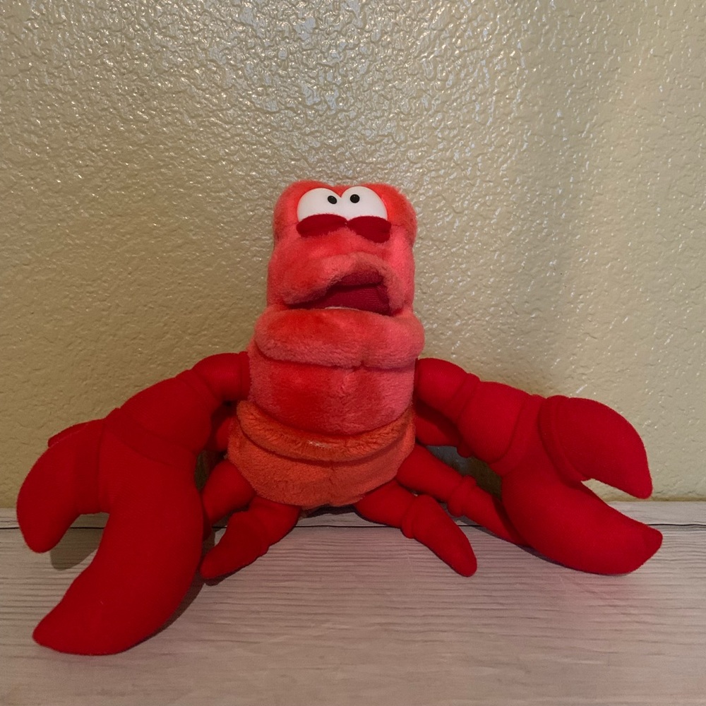 VTG Disney’s The Little Mermaid Sebastian Plush